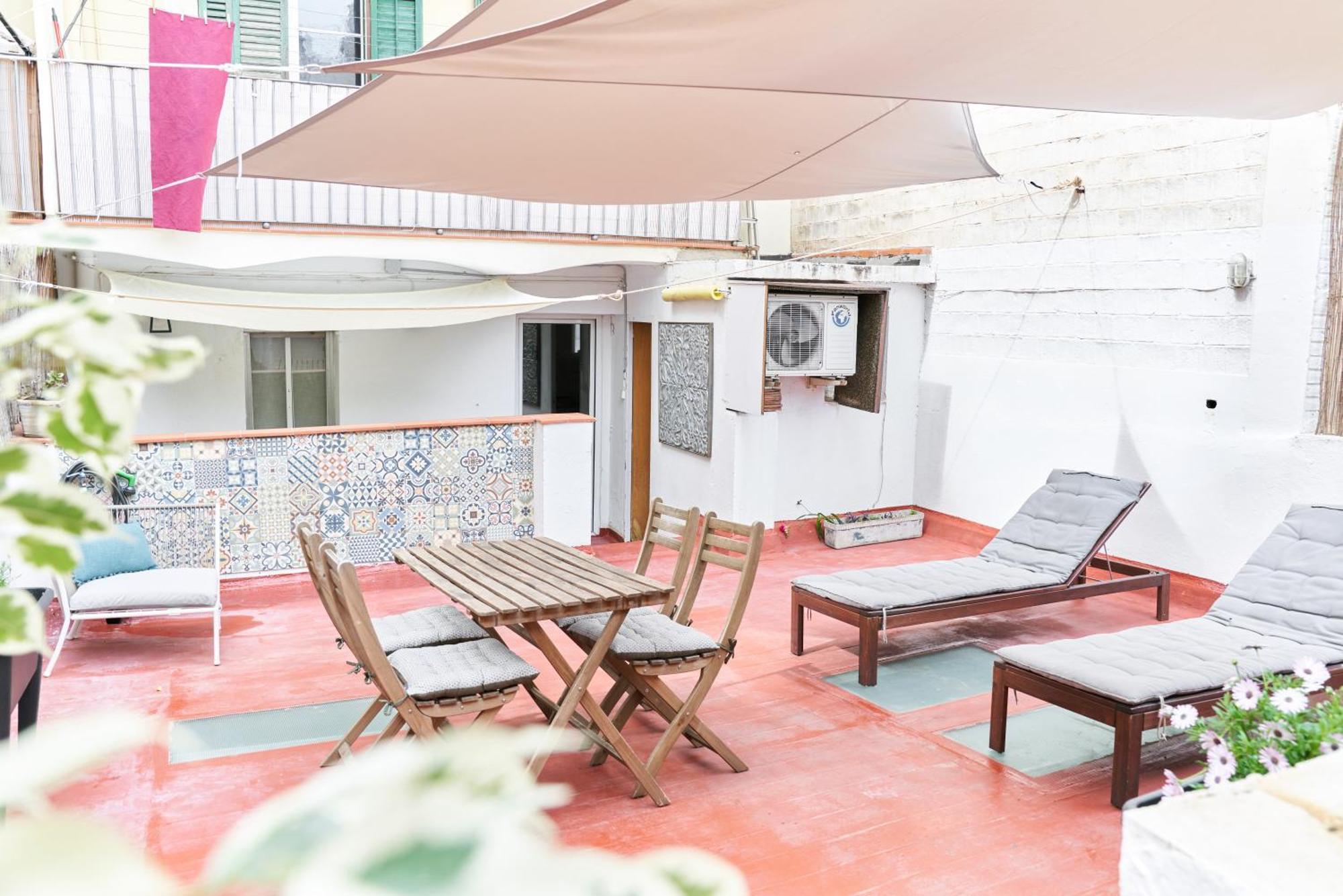 HA Diputació terrace apartment Barcelona Exterior foto