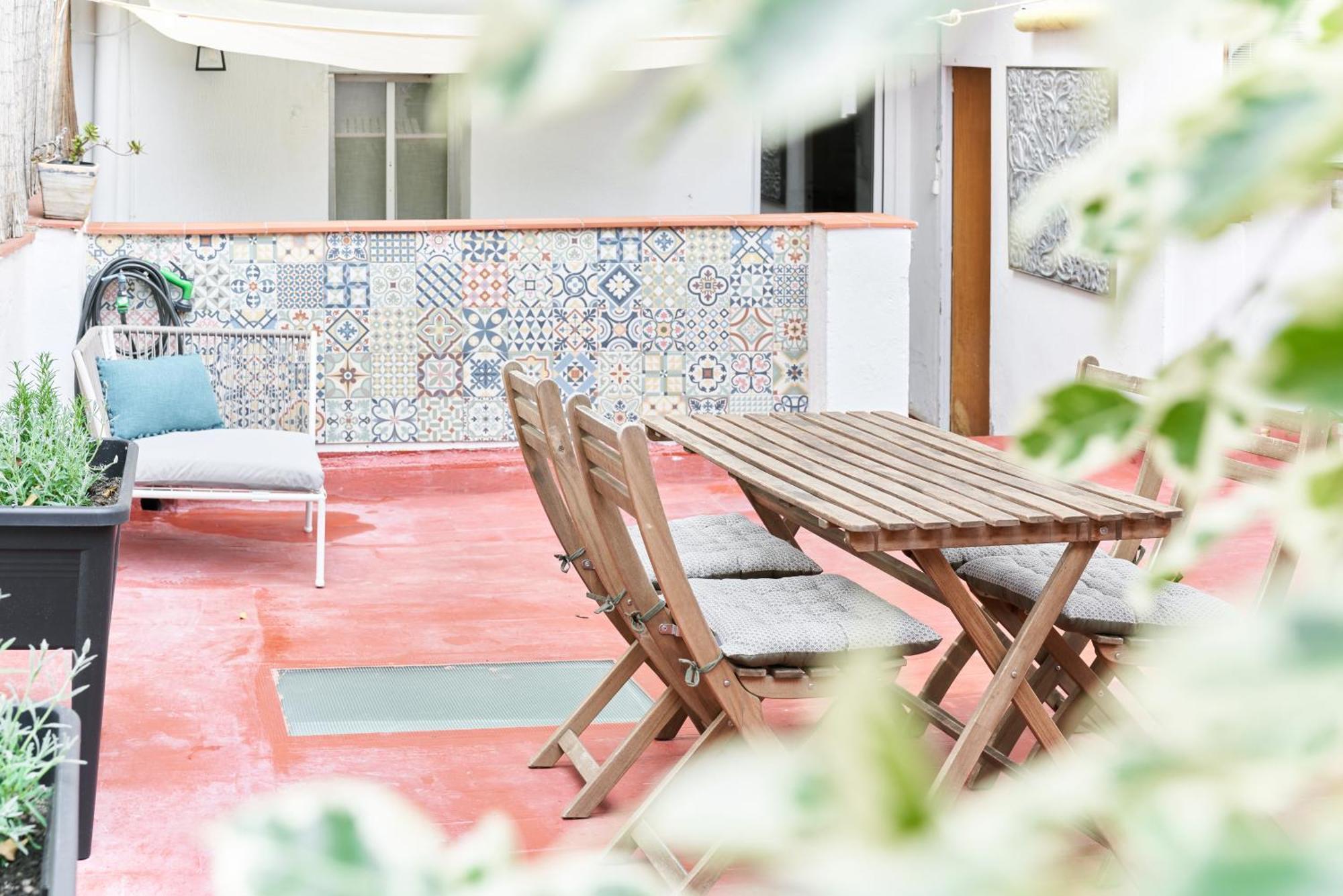 HA Diputació terrace apartment Barcelona Exterior foto